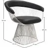 Silla de Comedor con Reposabrazos - Cuero y Metal - Barrel  image 7