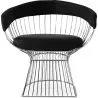 Silla de Comedor con Reposabrazos - Cuero y Metal - Barrel  image 7