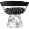 Silla de Comedor con Reposabrazos - Cuero y Metal - Barrel  image 7