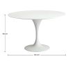 Mesa de Comedor Redonda - 110 cm - Tulip image 7