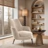 Sillón de Diseño Tapizado en Terciopelo Estilo Contemporáneo - Hanneh image 7