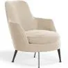 Sillón de Diseño Tapizado en Terciopelo Estilo Contemporáneo - Hanneh image 7