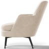Sillón de Diseño Tapizado en Terciopelo Estilo Contemporáneo - Hanneh image 7