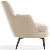 Sillón de Diseño Tapizado en Terciopelo Estilo Contemporáneo - Hanneh image 7