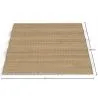Alfombra Rectagular de Yute - Boho Bali - 100x120 CM - Jaya image 7
