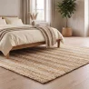Alfombra Rectagular de Yute - Boho Bali - 100x120 CM - Ghana image 7