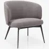 Sillón de Diseño Curvo Tapizado Estilo Contemporáneo - Opreh image 7