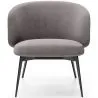 Sillón de Diseño Curvo Tapizado Estilo Contemporáneo - Opreh image 7