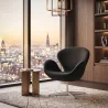 Sillón con reposabrazos - Tapizado en Tela - Svin image 7