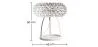 Lámpara de Mesa - Lámpara de Salón Botones de Cristal - Grande - Savoni  image 7