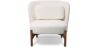 Sillón en Tela Bouclé y Madera - Brina image 7