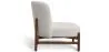 Sillón en Tela Bouclé y Madera - Brina image 7