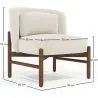 Sillón en Tela Bouclé y Madera - Brina image 7