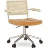 Silla de Oficina de Ratán - Giratoria - Goner image 7