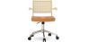 Silla de Oficina de Ratán - Giratoria - Goner image 7
