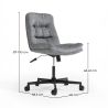 Silla de Oficina Tapizada - Giratoria - Hera image 7