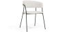 Silla de comedor - Tapizada en Tela Bouclé - Gruna image 7