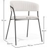 Silla de comedor - Tapizada en Tela Bouclé - Gruna image 7