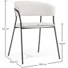 Silla de comedor - Tapizada en Tela Bouclé - Gruna image 7