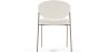 Silla de comedor - Tapizada en Tela Bouclé - Seda image 7