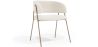 Silla de comedor - Tapizada en Tela Bouclé - Charke image 7
