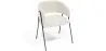 Silla de comedor - Tapizada en Tela Bouclé - Charke image 7