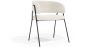 Silla de comedor - Tapizada en Tela Bouclé - Charke image 7