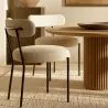 Silla de comedor - Tapizada en Tela Bouclé - Raga image 7