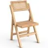 Silla de Comedor Plegable de Madera  Ratán - Umbra image 7