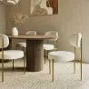 Silla de comedor - Tapizada en Tela Bouclé - Dahe image 7