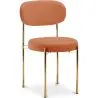 Silla de comedor - Tapizada en Terciopelo - Metal dorado - Dahe image 7