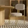 Silla de comedor - Tapizada en Terciopelo - Metal dorado - Dahe image 7