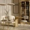 Silla de comedor - Tapizada en Terciopelo - Metal dorado - Dahe image 7