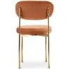Silla de comedor - Tapizada en Terciopelo - Metal dorado - Dahe image 7