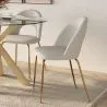 Silla de Comedor - Tapizada en Tela Bouclé - Amarna image 7