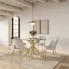 Silla de Comedor - Tapizada en Tela Bouclé - Amarna image 7