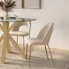 Silla de Comedor - Tapizada en Terciopelo - Amarna image 7