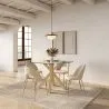Silla de Comedor - Tapizada en Terciopelo - Amarna image 7