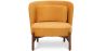 Sillón Tapizado en Terciopelo y Madera -  Brina image 7