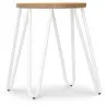 Taburete Hairpin - 42cm - Madera clara y metal image 7