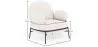 Sillon De Diseño - Tapizado En Tela Bouclé - Alia image 7