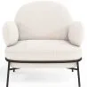 Sillon De Diseño - Tapizado En Tela Bouclé - Alia image 7