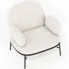 Sillon De Diseño - Tapizado En Tela Bouclé - Alia image 7