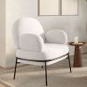 Sillon De Diseño - Tapizado En Tela Bouclé - Alia image 7
