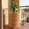 Macetero de Suelo Redondo - Estilo Boho - 46 CM - Laers image 7