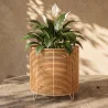 Macetero de Suelo Redondo - Estilo Boho - 28 CM - Laers image 7