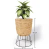 Macetero de Suelo Redondo - Estilo Boho - 46 CM - Firna image 7
