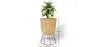 Macetero de Suelo Redondo - Estilo Boho - 46 CM - Firna image 7