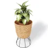 Macetero de Suelo Redondo - Estilo Boho - 46 CM - Firna image 7