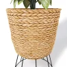 Macetero de Suelo Redondo - Estilo Boho - 46 CM - Firna image 7